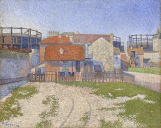 Gasometer in Clichy